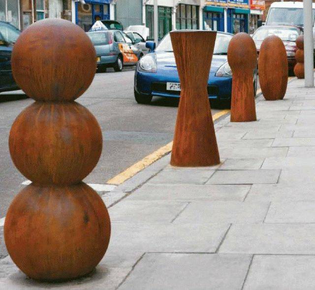 Antony Gormley Bollards