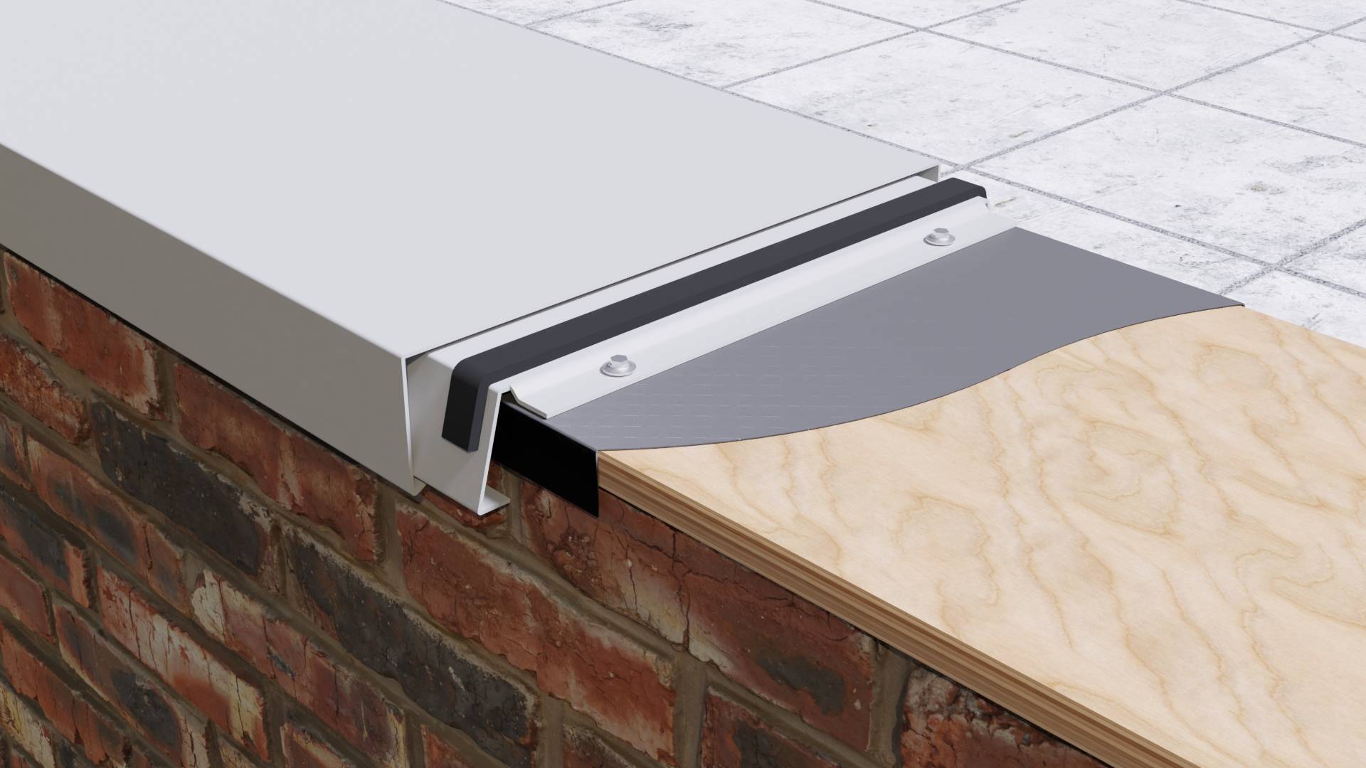 Meridian Coping - Aluminium Coping System