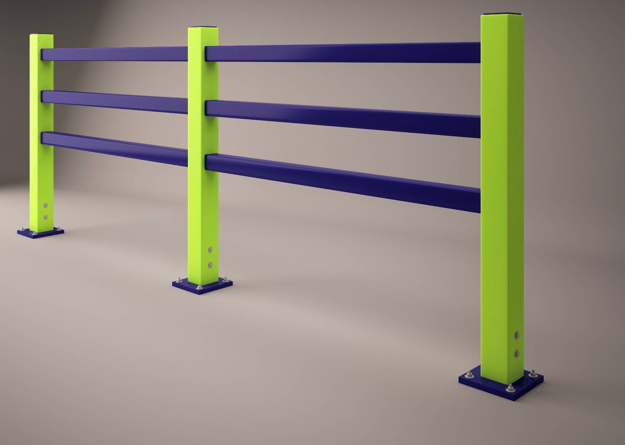 Pedestrian Safety Barrier - Safety Barrier for Pedestrian Walkways