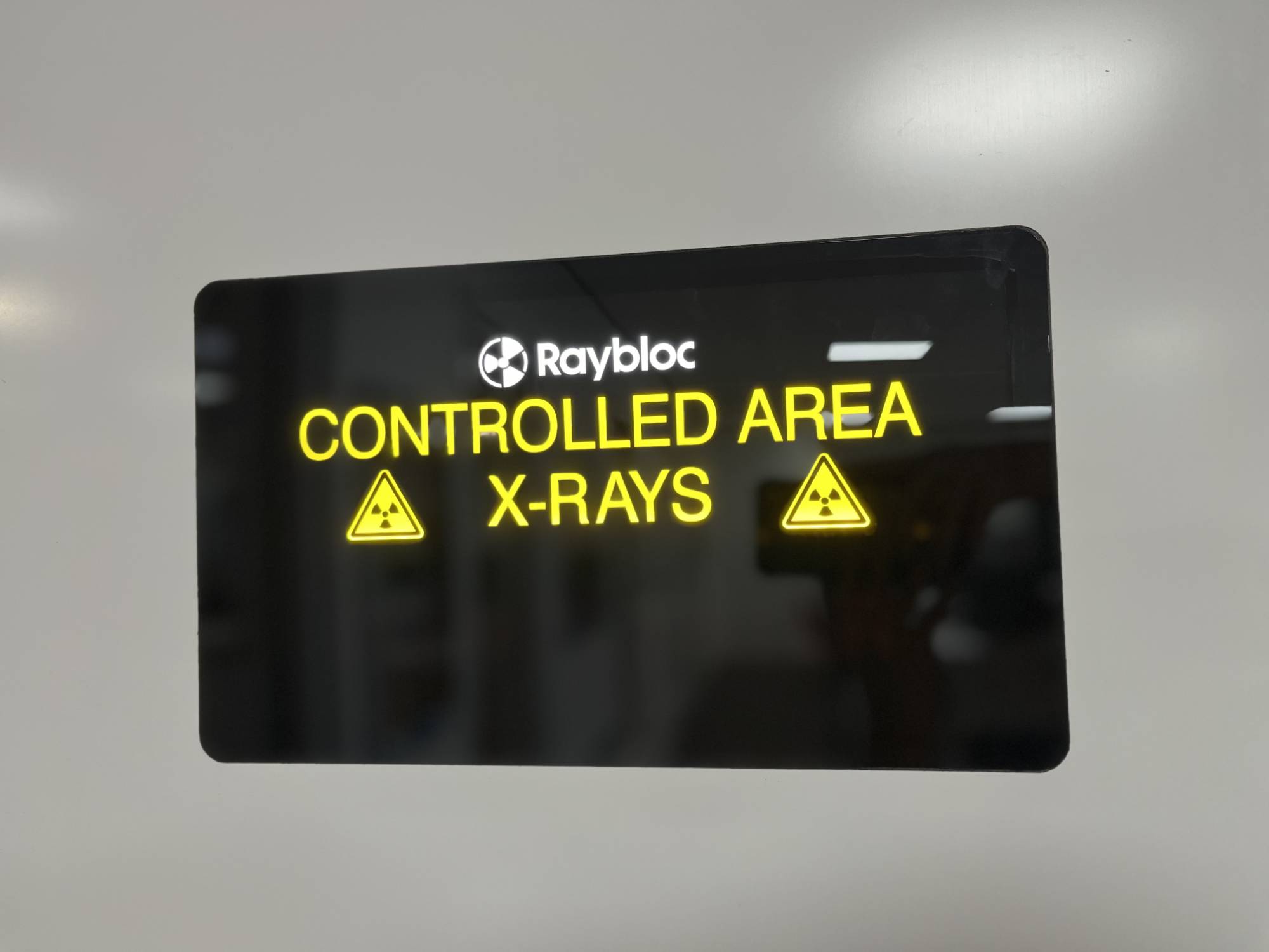 Raybloc Wall Mounted X-Ray Warning Light