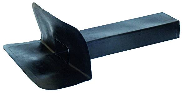 Outlet - EPDM Corner (Through Wall) - Round & Square Shank