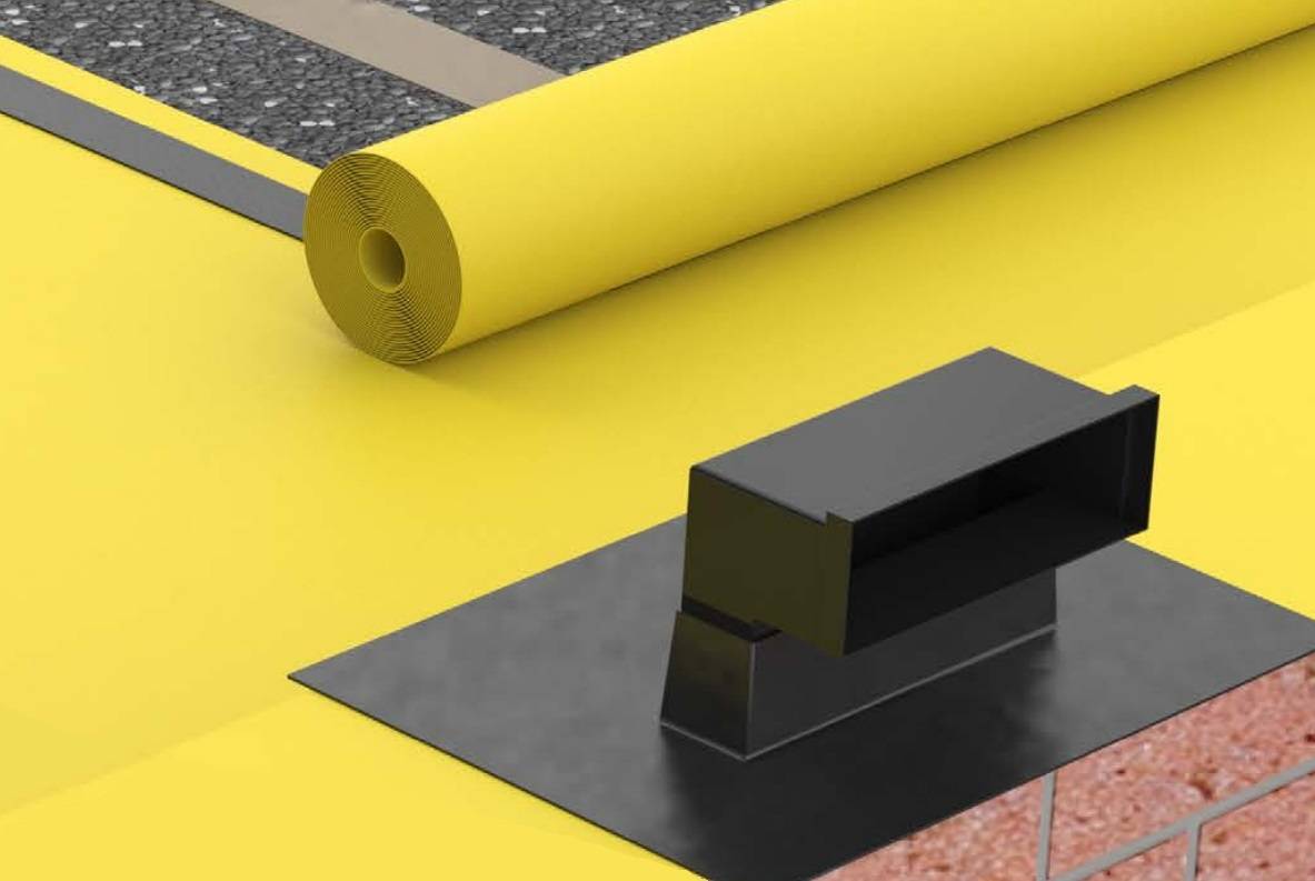 Rhinoplast Super Gas Membrane Barrier - Gas membrane and damp-proof membrane - Radon Amber 1 Gas Barrier and DPM