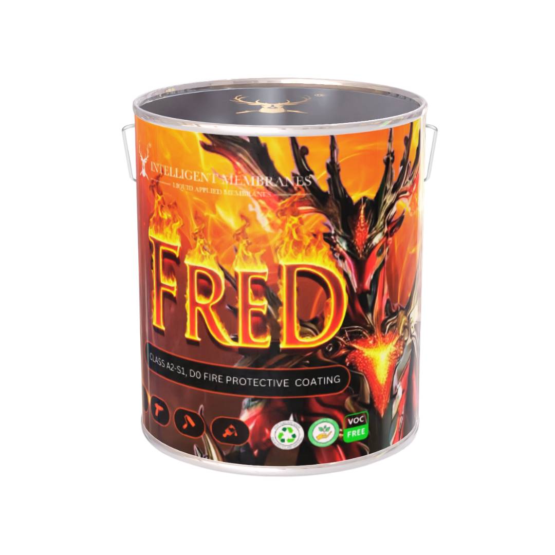 FRED – Class A2-S1, D0 Flame Retardant Airtight & Breathable Coating - Flame retardant paint
