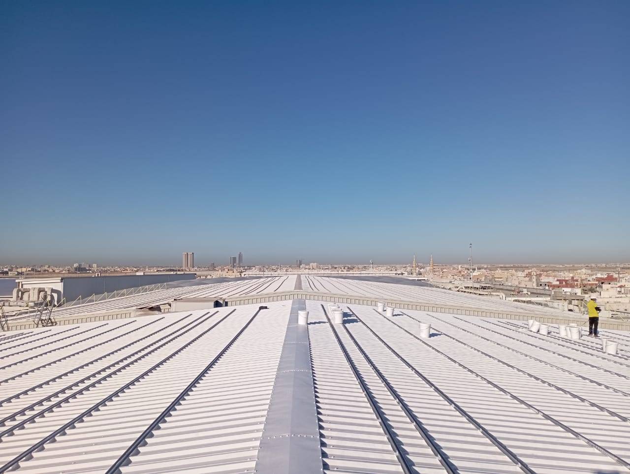Cool Top- Passive Cooling Exposed Liquid Applied Roof Waterproofing Membrane