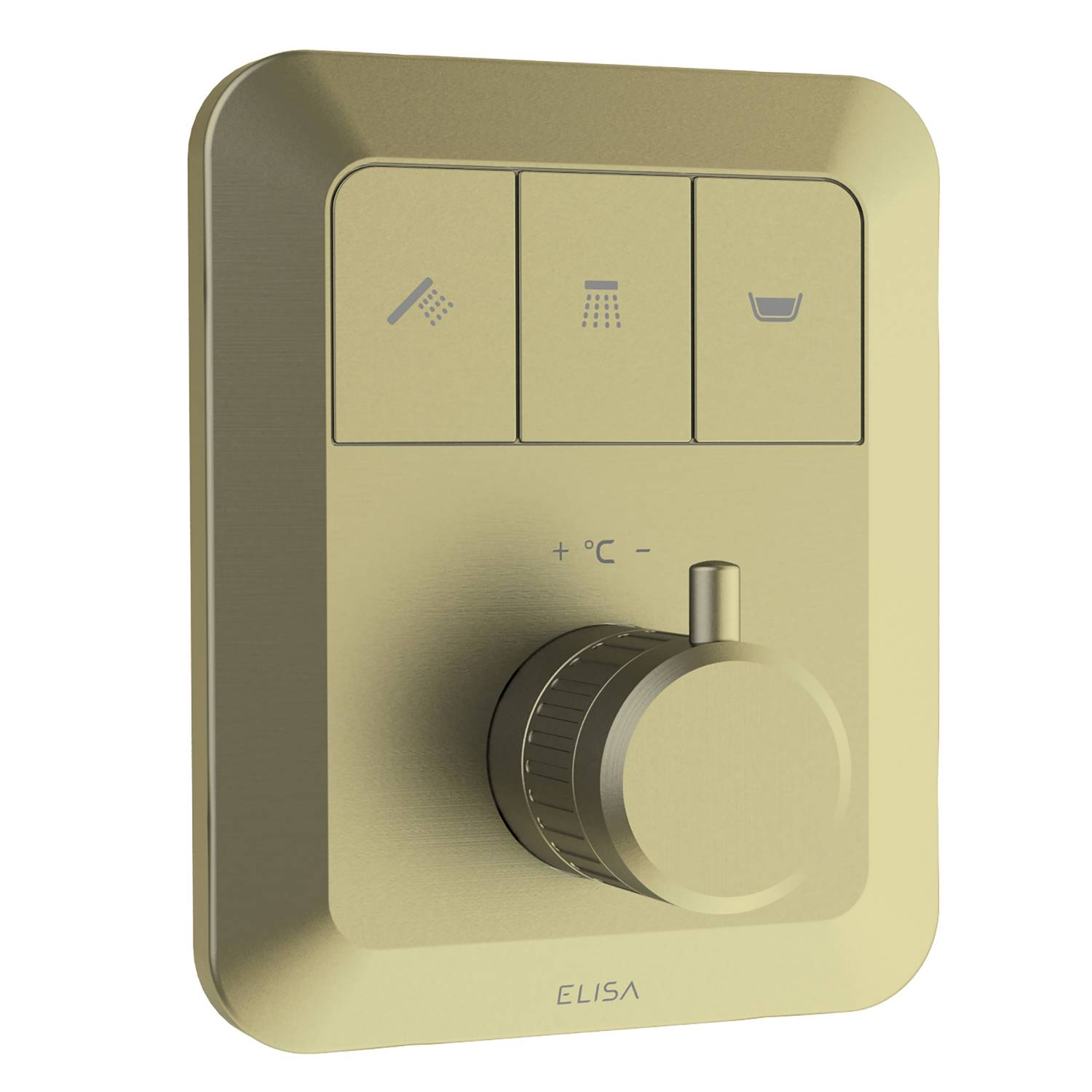 Emilie Push Button Triple Outlet Concealed Mixer