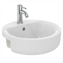 Edit R 45cm Semi-Countertop Washbasin - Washbasin