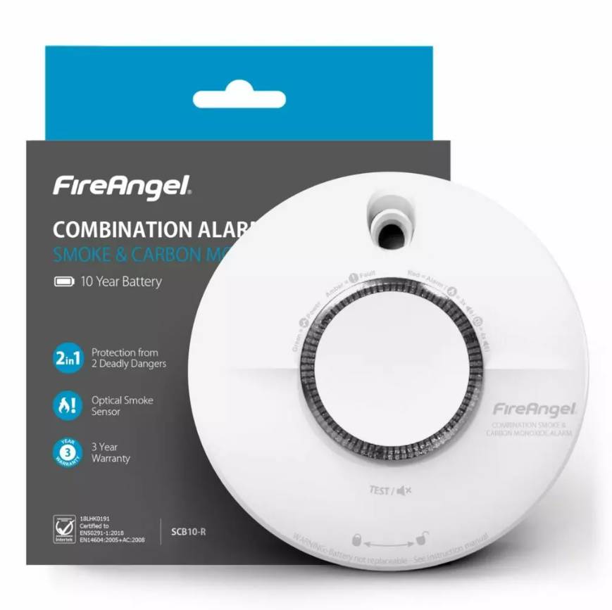 SCB10-R - Smoke and Carbon Monoxide Alarm