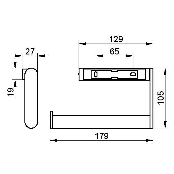 Towel Ring - Towel Rail - PLAN - Towel rail