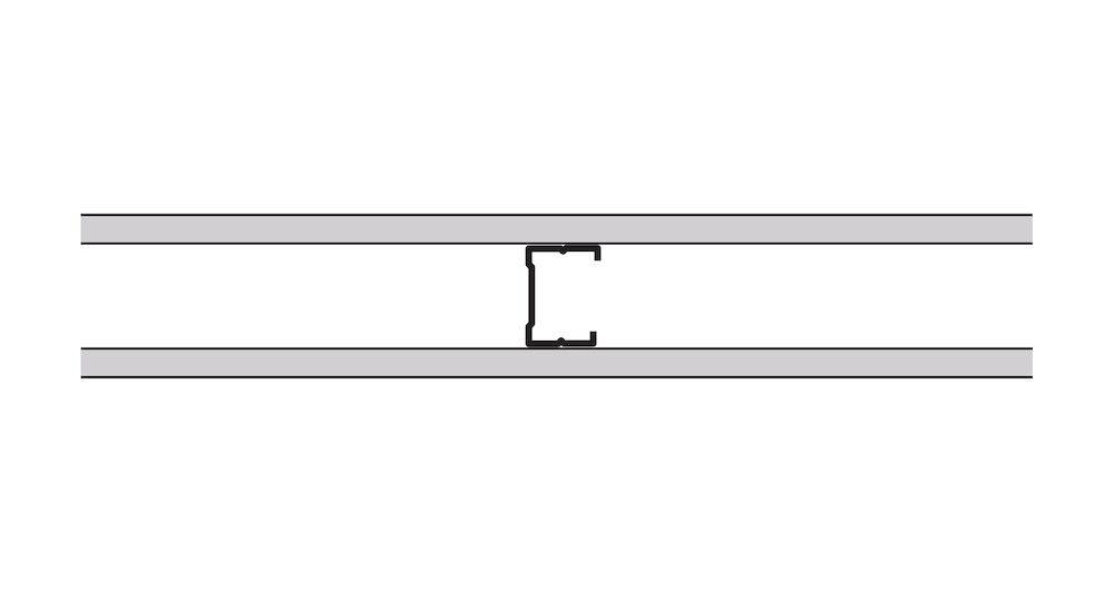 Siniat Single Frame Partition CS50R-15St