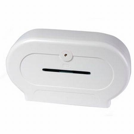 BC594W Dolphin Double Mini Jumbo Toilet Tissue Dispenser