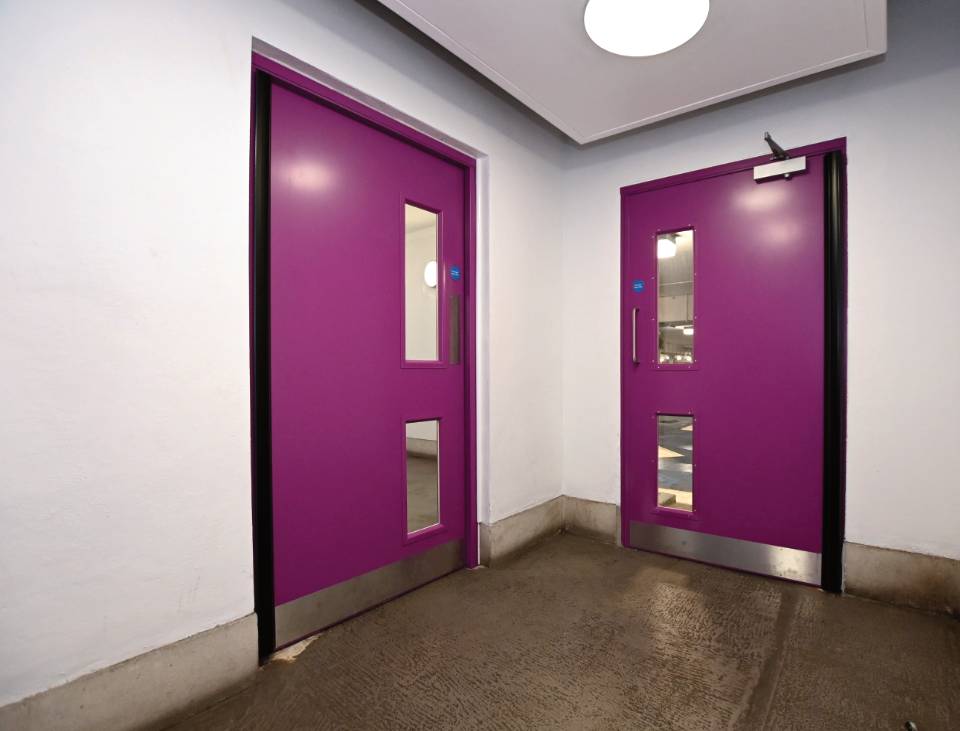 1 to 4 Hour Fire Resisting Steel Doors - Double - FD01 Fireguard - Fire Resisting Steel Door