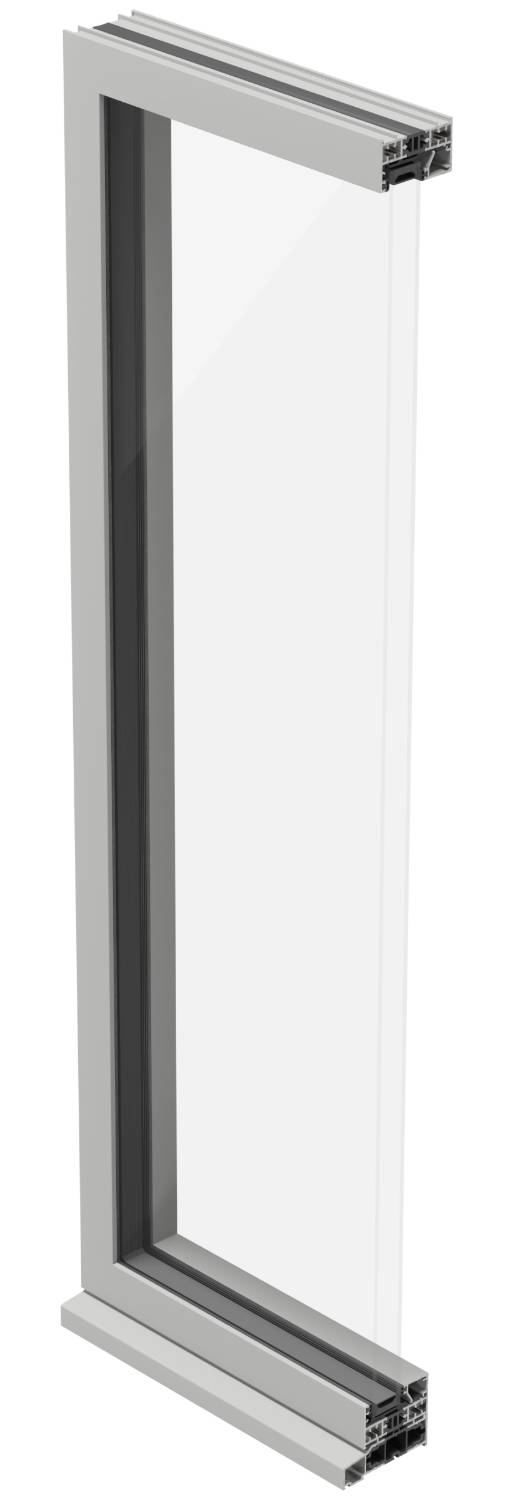 Classic Beaded Fixed Window - Aluminium Window