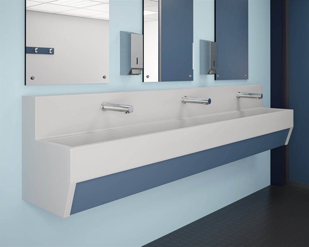 Washtrough for Schools (Cantilever Brackets)