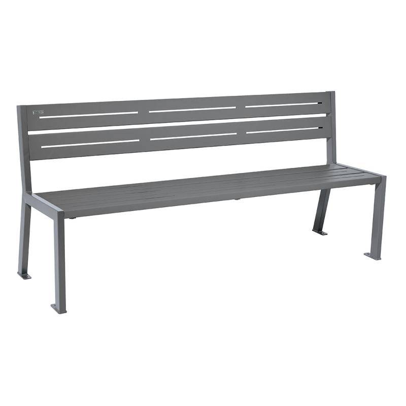 Silaos®  seat with 5 slats - Street furniture