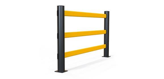 eFlex Pedestrian Barrier 3 Rail