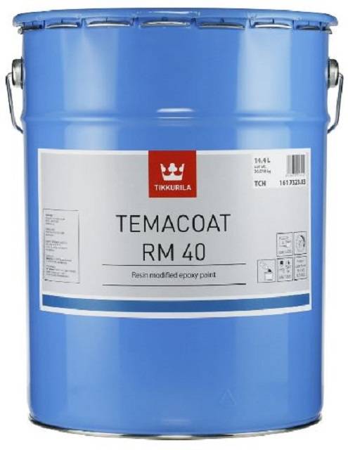 Temacoat RM40 - A two-component, resin modified epoxy paint