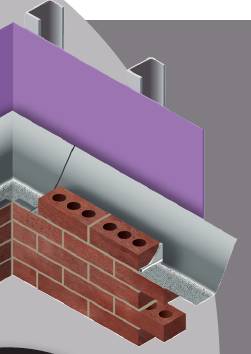 METZ Non Combustible EaZi-Fit A1 Fire Rated Cavity Tray 