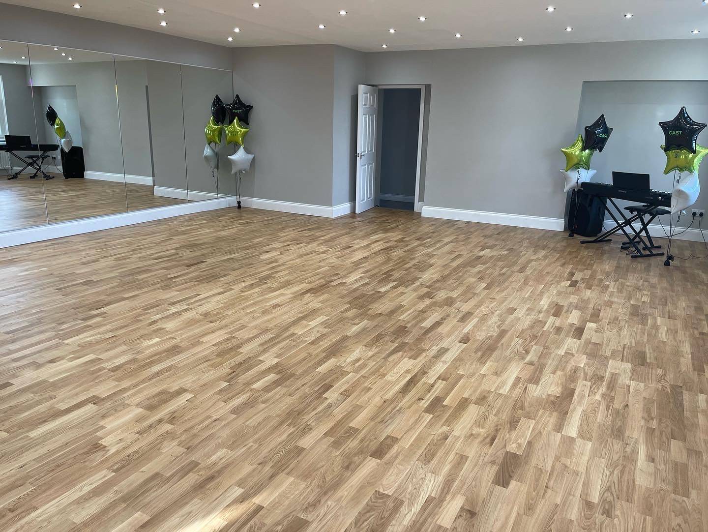 Sprung Dance floor - Harlequin Activity - Engineered Wood Top Surface - Dance and Performance Floor