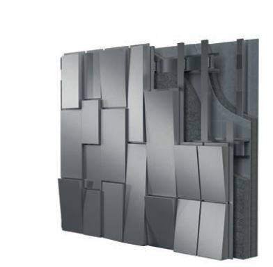 Anvil Metal Cladding - Interlocking Multi Plane