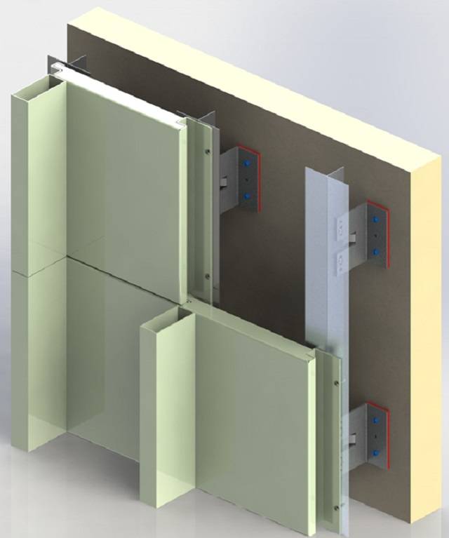 Vertical Interlocking Cladding (With Box)