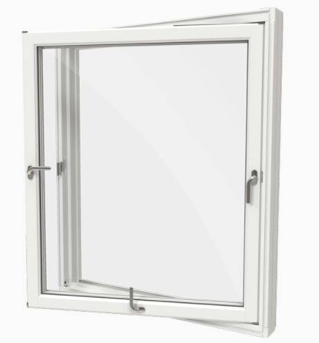 StormGuard Three Handle Tilt and Turn Window