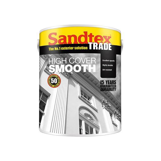 Crown Trade Sandtex Trade High Cover Smooth - Masonry paint