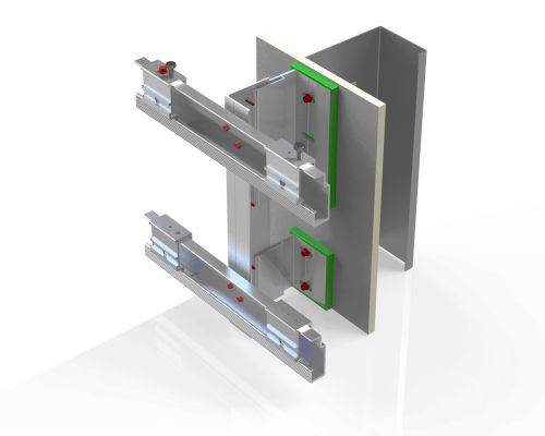 NVELOPE® Rainscreen Sub Frame System - NV3 - Rainscreen Cladding System