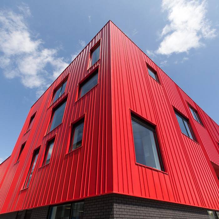 Vieo Cold Wall TD - Standing Seam Wall Covering System
