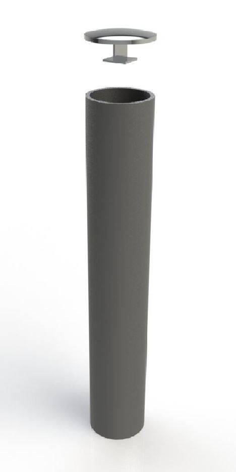 ASF Concrete Infill Bollard - Security Bollard