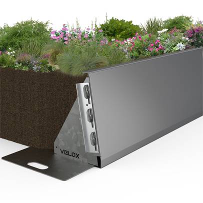 Slante Raised Planter Edge