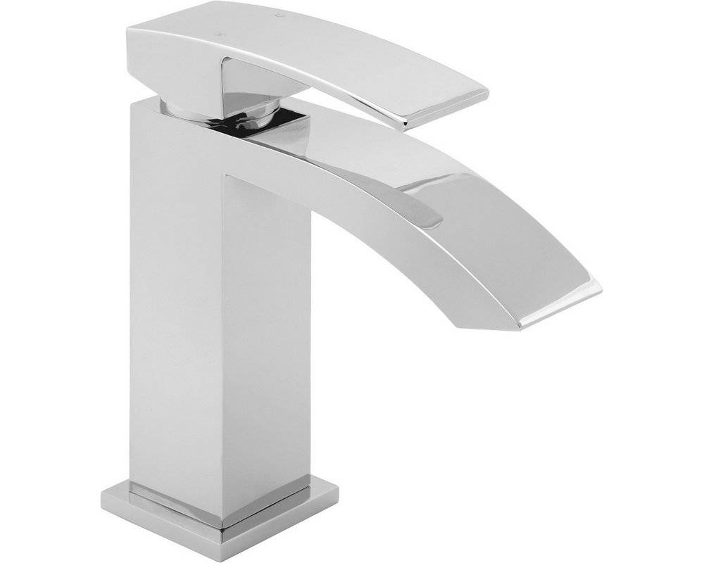 Swoop Deck Mounted Mono Basin Mixer Tap