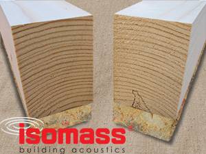 Acoustic batten floor - Isocheck Deep Batten System  - Non adjustable suspended acoustic floor