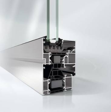 Highly thermally insulated aluminium window system - AWS 70.HI