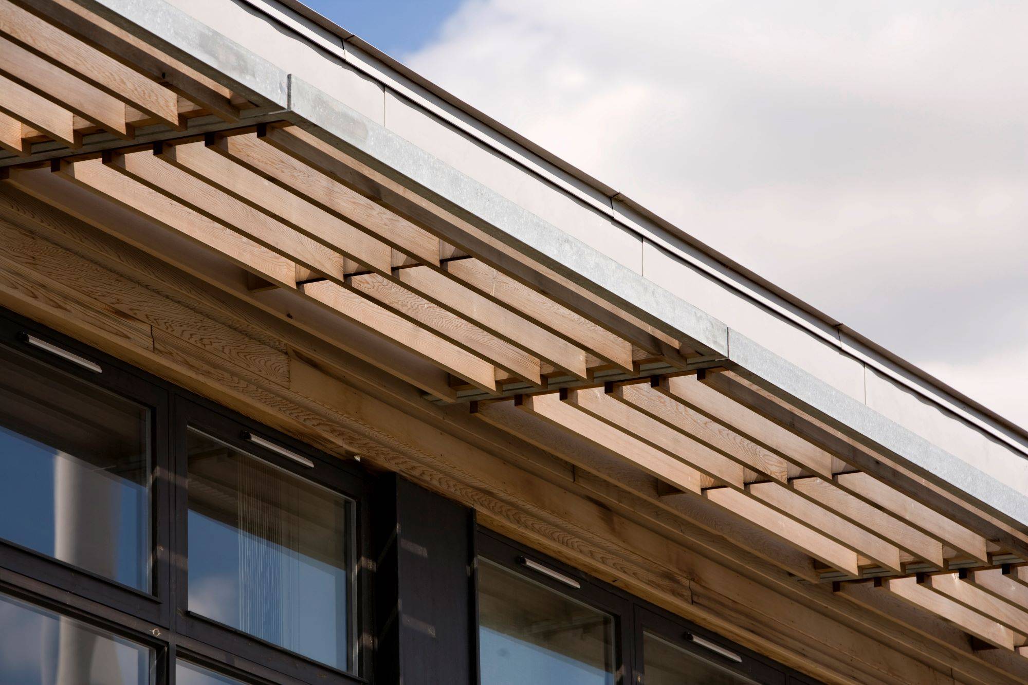 Aluminium Brise Soleil - Skyvane® Rectangular Brise Soleil