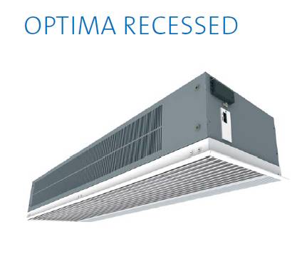 Optima Recessed Air Curtain