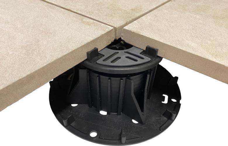 Adjustable Pedestal for Decking, Paving & Rail System - WB Heavy Duty Mega Balance