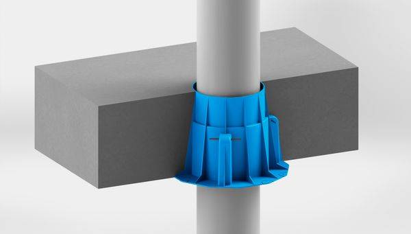 150mm Sure Snap Cast in Fire Collar - Fire Collar