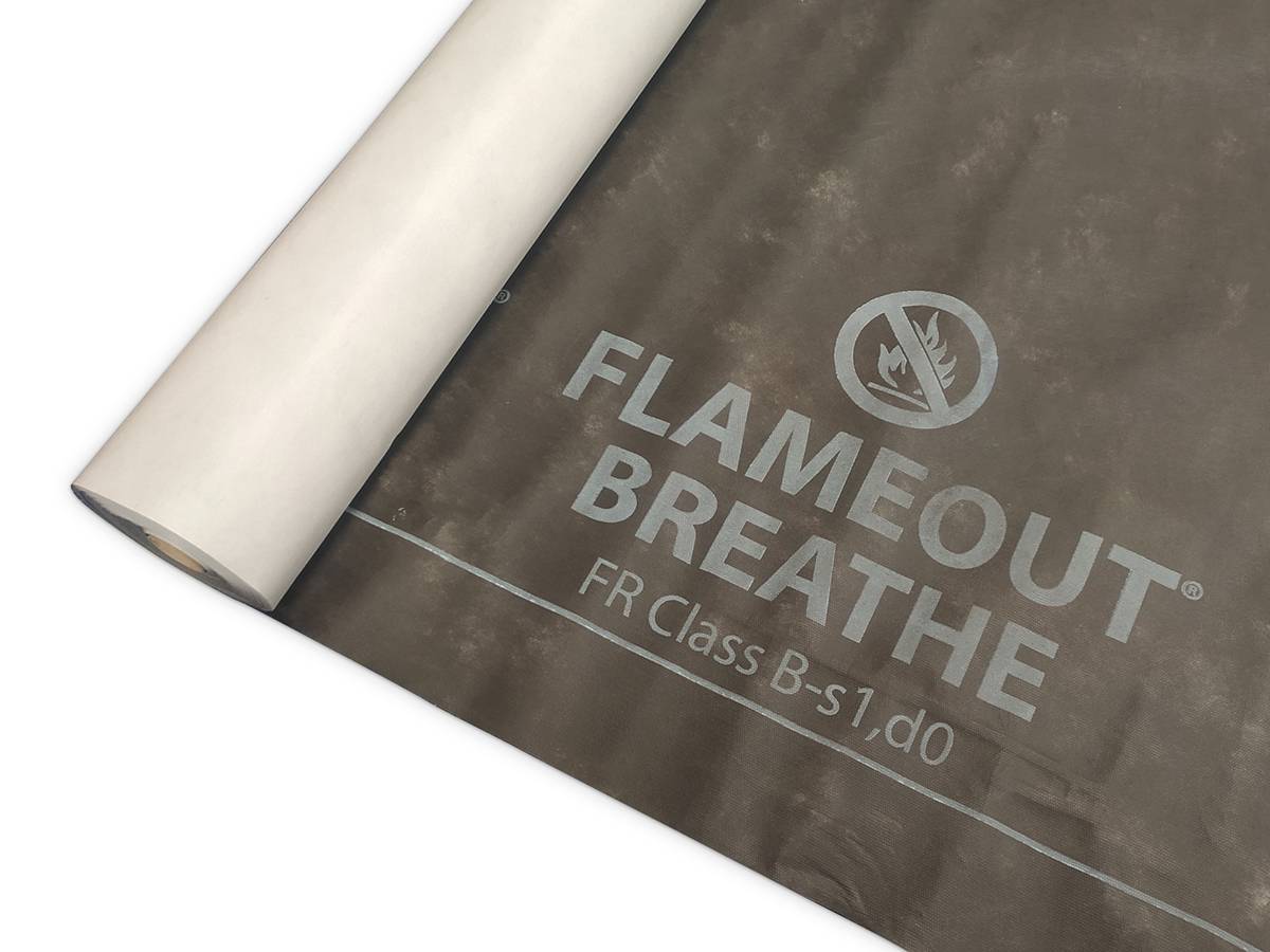 FlameOUT® Breathe - Class B-s1,d0 Breather Membrane  - Breather Membranes