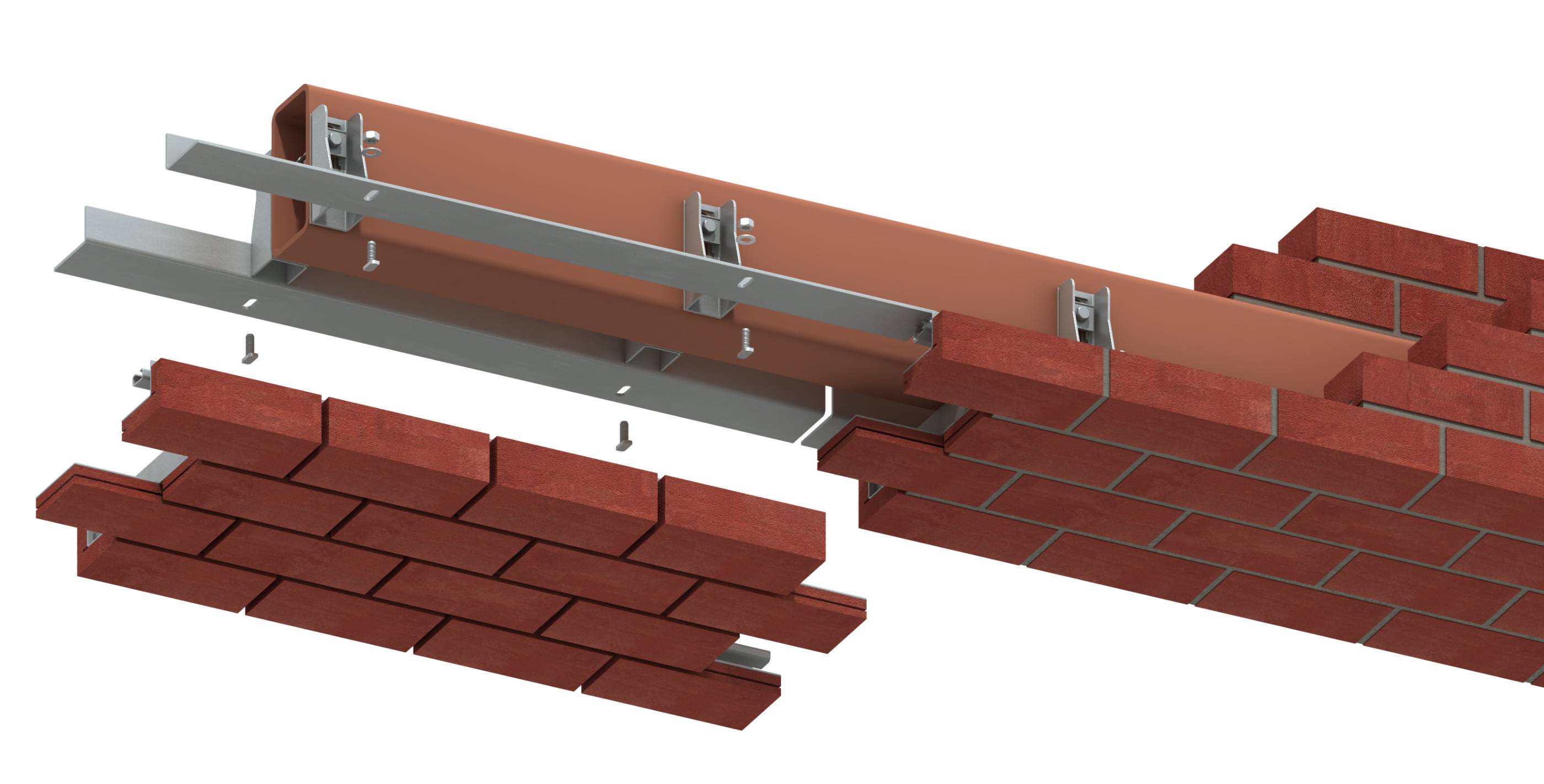 Ancon MDC Nexus Brick Faced Support System