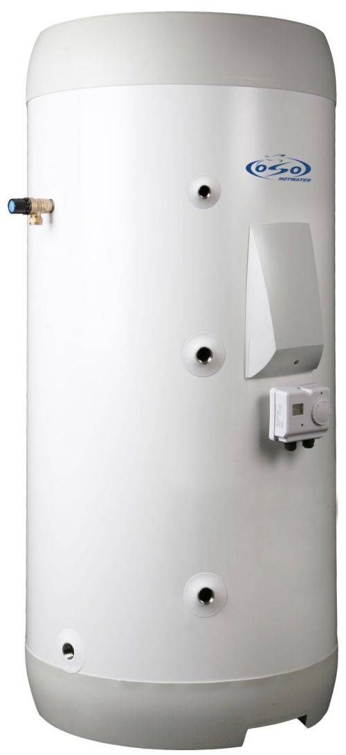 Delta Geocoil - A rated Heat Pump Indirect cylinder with Vacuum Insulation Panels - Water boiler