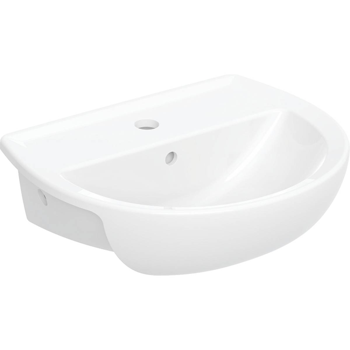 Geberit Bastia semi-recessed washbasin