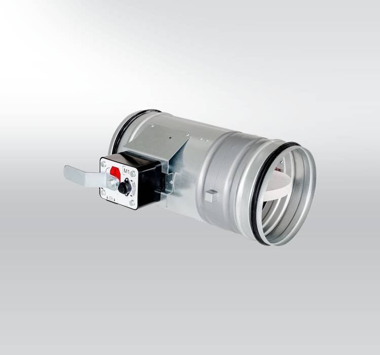 FDMR - Circular EIS Fire Damper (Ø100-800mm) - Manual/Motorised - Fire Damper