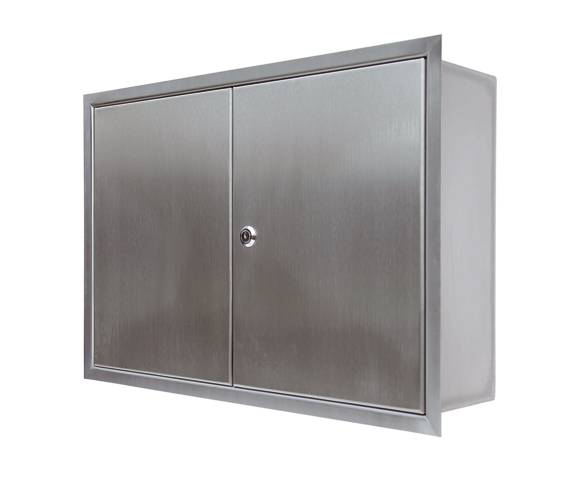 KESSEL Access Panel Stainless Steel, Recessed Installation