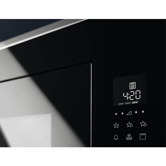 ELECTROLUX BLACK MICROWAVE OVEN - KMFD264TEX