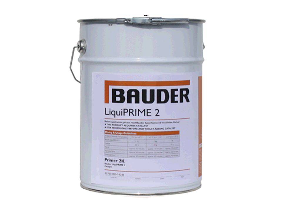 Bauder LiquiPRIME 2 - Cold-Applied Liquid Fast-Curing Primer