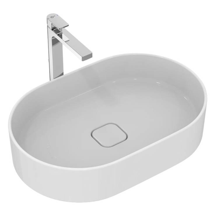 Strada II 60 cm Oval Vessel Washbasin