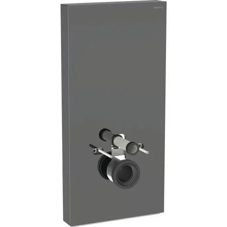 Geberit Monolith Plus sanitary module for wall-hung WC, 101 cm, front cladding made of glass