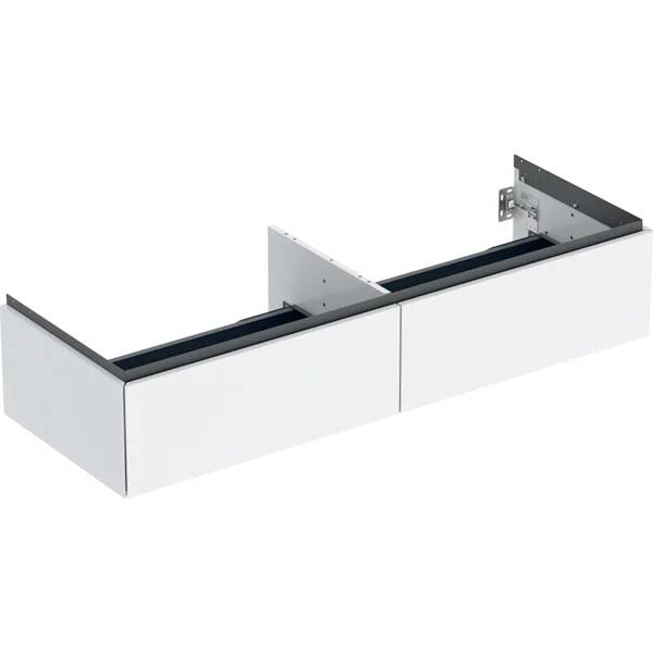 Geberit ONE Cabinet For Lay-On Washbasin, With Two Drawers - Cabinet