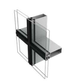 AluK SG52 Structurally Glazed Stick Curtain Walling System
