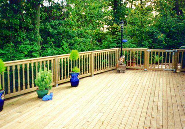 Decking and Balustrade